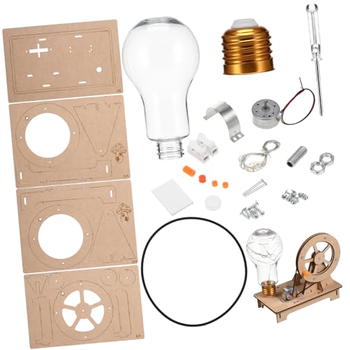 ARTIBETTER Handgekurbelte Laterne tragbar Lichter betrieben Schlüssel Generator-Wissenschafts-Kit Handgenerator Stromgenerator Kurbel Glühbirnen mit Handkurbel hölzern ARTIBETTER Handgekurbelte Laterne tragbar Lichter betrieben Schlüssel Generator-Wissenschafts-Kit Handgenerator Stromgenerator Kurbel Glühbirnen mit Handkurbel hölzern von Artibetter