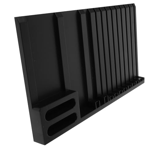 ARTIBETTER Modulares Modellbau-Regal mit Verstellbaren Fächern Kunststoff Organizer für Miniaturteile Hobby-Arbeitsplatz Zubehör Platzsparender Aufbewahrungsständer für DIY Modellbau Projekte von Artibetter
