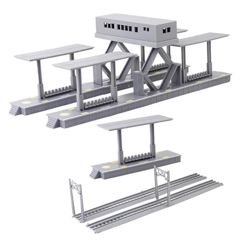 ARTIBETTER Zugmodellsatz Sandtischmodell sandtisch DIY zubehör Miniaturzubehör Zuglandschaftszubehör Gebäude für Modelleisenbahnen Modell Einer Bushaltestelle Zugmodellschmuck Plastik Grau ARTIBETTER Zugmodellsatz Sandtischmodell sandtisch DIY zubehör Miniaturzubehör Zuglandschaftszubehör Gebäude für Modelleisenbahnen Modell Einer Bushaltestelle Zugmodellschmuck Plastik Grau von Artibetter