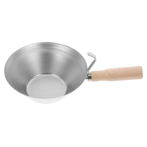 ARTIBETTER baustoffe Schlammpfanne Trockenbau Griff des Werkzeugeimers Trockenbau-Schlammpfanne Stuckateur Werkzeuge Werkzeugeimer aus Beton Holz Silver ARTIBETTER baustoffe Schlammpfanne Trockenbau Griff des Werkzeugeimers Trockenbau-Schlammpfanne Stuckateur Werkzeuge Werkzeugeimer aus Beton Holz Silver von Artibetter