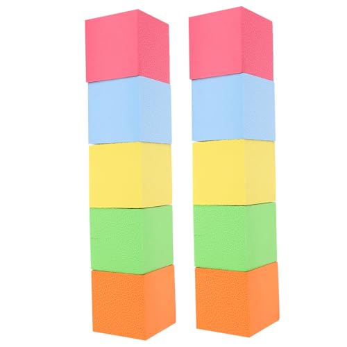 Artibetter 10 Stück Schwammblock Lernwürfel Geometrische Blöcke Quadratische Blöcke Geometrie Form Geometrische Modelle Blöcke Für Die Geometrie Schaum Artibetter 10 Stück Schwammblock Lernwürfel Geometrische Blöcke Quadratische Blöcke Geometrie Form Geometrische Modelle Blöcke Für Die Geometrie Schaum von Artibetter