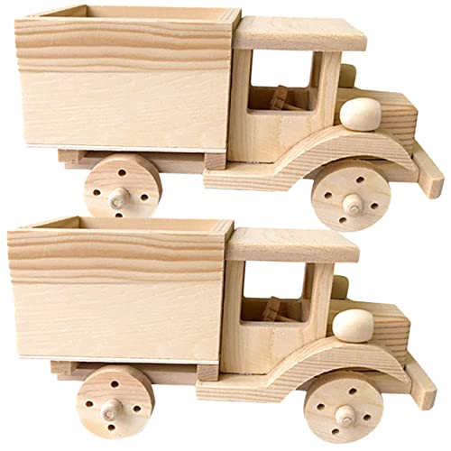 Artibetter 2 Sätze DIY Spielzeug Holzpferd Montageprojekt Für Kinder Fahrzeugschiene Holz Zusammenbau-modellspielzeug Spielzeugautos Aus Holz Bauspielzeug Holz Puzzle 3D Trojanisches Pferd von Artibetter