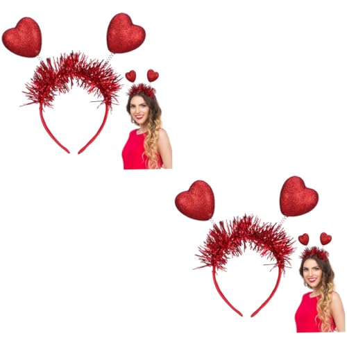 Artibetter 2 Sätze Herz Stirnband Herzhaarband Stilvoll Valentinstag Stirnband Lustig Valentinstag Zubehör Valentinskopfschmuck Für Erwachsene Valentinstag-kopfbedeckung Plastik 2 Stücke * 2 Artibetter 2 Sätze Herz Stirnband Herzhaarband Stilvoll Valentinstag Stirnband Lustig Valentinstag Zubehör Valentinskopfschmuck Für Erwachsene Valentinstag-kopfbedeckung Plastik 2 Stücke * 2 von Artibetter