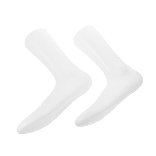 Artibetter 2 Stück Fußform Schuhspanner Fußdisplay Für Socken Fußpuppe Für Socken Schuhe Socken Präsentationsständer Socken Präsentationsständer Mannequin Füße Für Socken Fußmodell von Artibetter