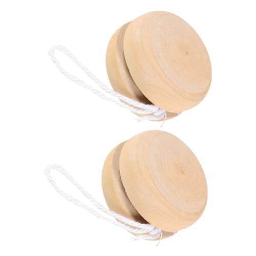 Artibetter 2 Stück Yoyo -ballspielzeug Professionelles Yoyo Anfänger Bastelspielzeug Aus Holz Yoyos Für DIY Maler - Holz-looping-yoyo Yoyo-Profi Khaki Hölzern Artibetter 2 Stück Yoyo -ballspielzeug Professionelles Yoyo Anfänger Bastelspielzeug Aus Holz Yoyos Für DIY Maler - Holz-looping-yoyo Yoyo-Profi Khaki Hölzern von Artibetter