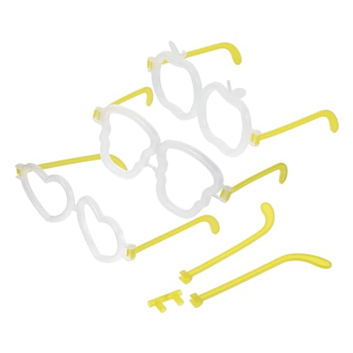 Artibetter 20 Sets Blinkbrillen Leuchtstabbrillenteile Neonförmige Farbige Brillen Leuchtsonnenbrillen Im Dunkeln Leuchtende Brillen Brillenbügel Ersatz Im Dunkeln Leuchtendes Zubehör Abs von Artibetter