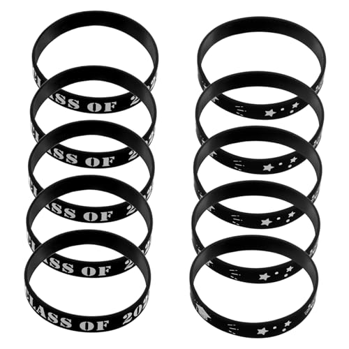 Artibetter 20 Stück 2025 Abschlussfeier Gastgeschenke Abschlussarmband Silicagel Abschlussarmbänder Abschlussfeier Gastgeschenke Für Gäste Artibetter 20 Stück 2025 Abschlussfeier Gastgeschenke Abschlussarmband Silicagel Abschlussarmbänder Abschlussfeier Gastgeschenke Für Gäste von Artibetter