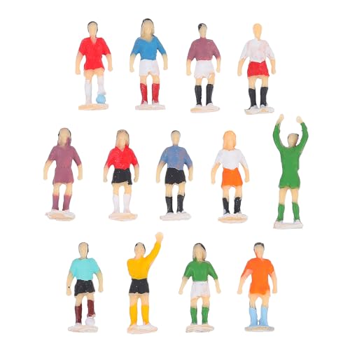 Artibetter 26 Stück Mini-Fußball-Figur Mini-Figuren Weltmeisterschaft Minifiguren Spielerfigur Fußball von Artibetter