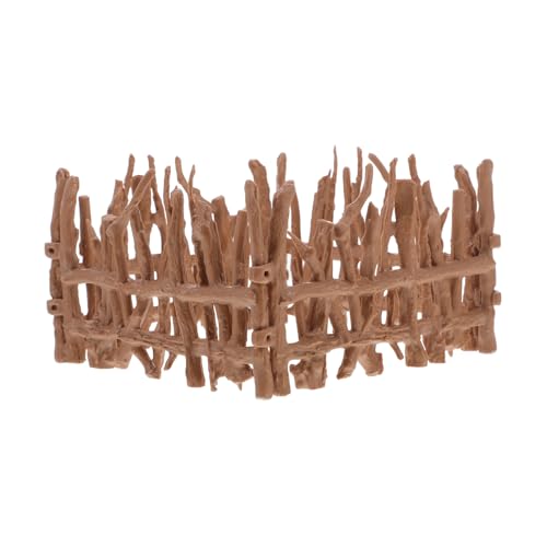 Artibetter 4 Stück Künstlicher Zaun Bauernhoffiguren Spielset Einfassung Grenze Scheunenhof Tierspielzeug Kleinkind Lernspielzeug Künstliches Gartengras Feengarten von Artibetter
