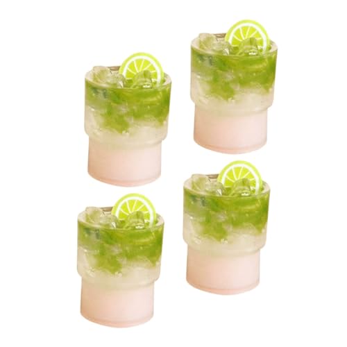 Artibetter 4 Stück Teiliges Miniatur Früchtetee Modell aus Langlebigem Resin Realistische Miniaturflaschen und Becher Puppenhaus Zubehör für Rollenspiel und Familienaktivitäten Artibetter 4 Stück Teiliges Miniatur Früchtetee Modell aus Langlebigem Resin Realistische Miniaturflaschen und Becher Puppenhaus Zubehör für Rollenspiel und Familienaktivitäten von Artibetter