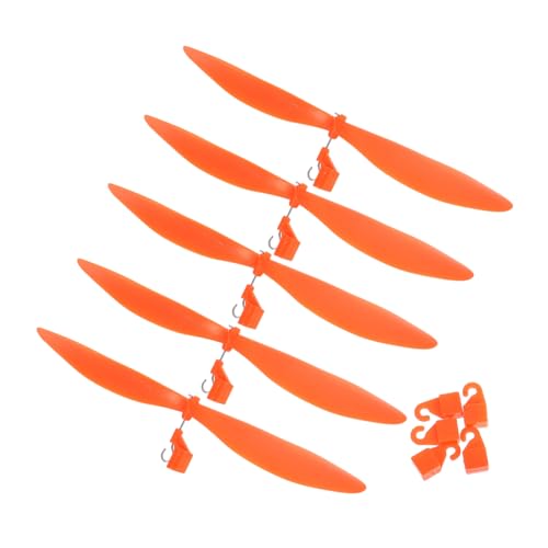 Artibetter 5 Sätze Propellerblätter für Hubschraubermodelle Kunststoff-Flugzeugpropeller RC-Flugzeugpropeller Modell eines Kampfflugzeugs Kleine Flugzeugteile und Zubehör Plastik Orange Artibetter 5 Sätze Propellerblätter für Hubschraubermodelle Kunststoff-Flugzeugpropeller RC-Flugzeugpropeller Modell eines Kampfflugzeugs Kleine Flugzeugteile und Zubehör Plastik Orange von Artibetter