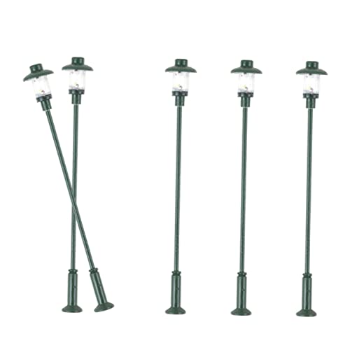 Artibetter 5Stücke Teiliges Miniatur Gartendekor Realistische Straßenlampen für Sandtisch Geeignet für Puppenhaus und Miniaturhaus Dekoration für Szenendekoration und Kreative Artibetter 5Stücke Teiliges Miniatur Gartendekor Realistische Straßenlampen für Sandtisch Geeignet für Puppenhaus und Miniaturhaus Dekoration für Szenendekoration und Kreative von Artibetter