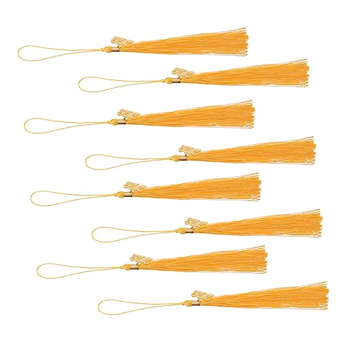 Artibetter 8 Stück Doktorhut Quaste Abschlusshut Quasten College-Quaste Meister Hut Schlüsselzauber Haarquaste für Graduierung Kleid Mütze Quaste Abschlussquasten-Charm-Anhänger Polyester Artibetter 8 Stück Doktorhut Quaste Abschlusshut Quasten College-Quaste Meister Hut Schlüsselzauber Haarquaste für Graduierung Kleid Mütze Quaste Abschlussquasten-Charm-Anhänger Polyester von Artibetter