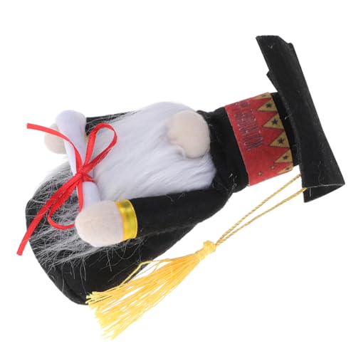 Artibetter Abschluss-puppenspielzeug Mit Schwarzem Doktorhut Kawaii Plüschpuppe Für Graduierungsfeier Süße Dekoration Für Schlafzimmer Und Perfektes Abschlusses von Artibetter