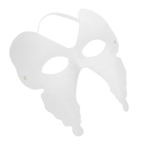 Artibetter DIY Schmetterlingsmaske: Unbemalte weiße Papiermaske für Cosplay, Festivals, Partys und Maskeraden - 18,2 x 17 x 4,5 cm Artibetter DIY Schmetterlingsmaske: Unbemalte weiße Papiermaske für Cosplay, Festivals, Partys und Maskeraden - 18,2 x 17 x 4,5 cm von Artibetter