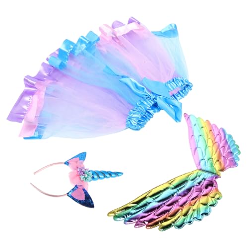 Artibetter Einhorn Kostüm Mädchen Teiliges mit Tutu Rock Einhorn Haarreif und Flügeln Vielseitiges Kinderkostüm für Halloween Geburtstag Fasching und Cosplay Party Artibetter Einhorn Kostüm Mädchen Teiliges mit Tutu Rock Einhorn Haarreif und Flügeln Vielseitiges Kinderkostüm für Halloween Geburtstag Fasching und Cosplay Party von Artibetter