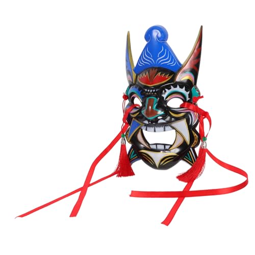 Artibetter Handbemalte Chinesische Opernmaske Traditionelle Festivalmaske für Tempelfeste Leichtes Atmungsaktives Design Vielseitig für Cosplay Partydekoration und Rollenspiele Geeignet Artibetter Handbemalte Chinesische Opernmaske Traditionelle Festivalmaske für Tempelfeste Leichtes Atmungsaktives Design Vielseitig für Cosplay Partydekoration und Rollenspiele Geeignet von Artibetter