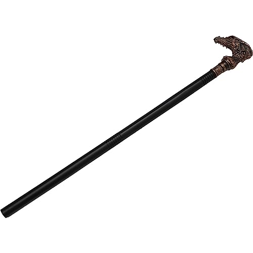 Artibetter König Zepter Drachenkopf Königszepter Kinder Halloween Zauberstab Königsstab Stab Karneval Gehstock Erwachsene Teufel Zauberer Cosplay Fasching Party Gothic Kostüm Zubehör Artibetter König Zepter Drachenkopf Königszepter Kinder Halloween Zauberstab Königsstab Stab Karneval Gehstock Erwachsene Teufel Zauberer Cosplay Fasching Party Gothic Kostüm Zubehör von Artibetter