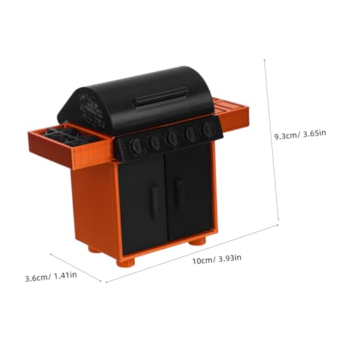 Artibetter Miniatur BBQ Grill Modell Detailgetreu Realistische Handwerkskunst Puppenhaus Zubehör Outdoor Camping Dekoration für Sammler und Spielküchen Zubehör Artibetter Miniatur BBQ Grill Modell Detailgetreu Realistische Handwerkskunst Puppenhaus Zubehör Outdoor Camping Dekoration für Sammler und Spielküchen Zubehör von Artibetter