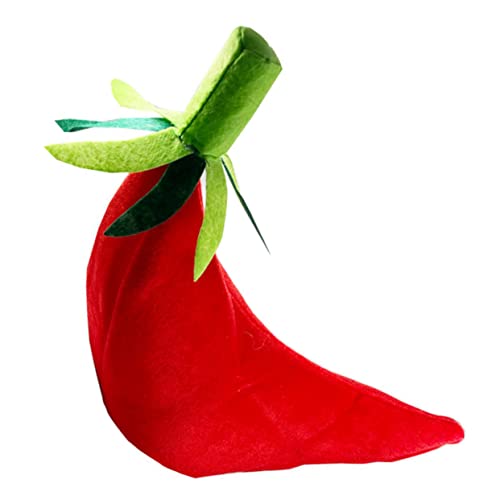 Artibetter Neuheit Plüschmützen Paprika Hut Erwachsenenkostüm Cosplay Kostüm Cartoon Hut Prop Karneval Partyhut Chili Kopfbedeckung Rote Chili Tuch Kopfbedeckung Geburtstagsparty-Hüte Artibetter Neuheit Plüschmützen Paprika Hut Erwachsenenkostüm Cosplay Kostüm Cartoon Hut Prop Karneval Partyhut Chili Kopfbedeckung Rote Chili Tuch Kopfbedeckung Geburtstagsparty-Hüte von Artibetter