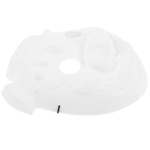 Artibetter Unbemalte PVC Tiermaske für Cosplay und Partys Diy Schweinemaske Leere Maske für Kreative Gestaltung bei Veranstaltungen und Feiern von Artibetter