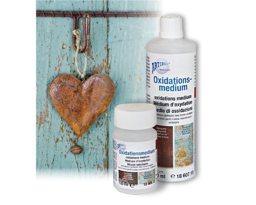 Oxidationsmedium patina-grün rustkalbraun Creartec artidee 125 ml von Artidee