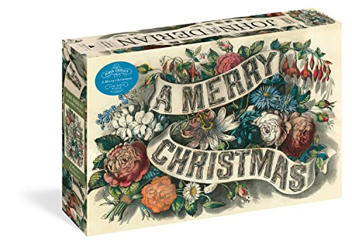 John Derian Paper Goods: Merry Christmas 1,000-piece Puzzle von Artisan