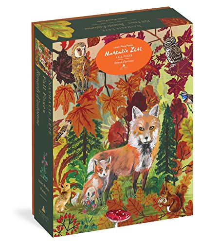 Nathalie Lété: Fall Foxes 1,000-piece Puzzle von Artisan