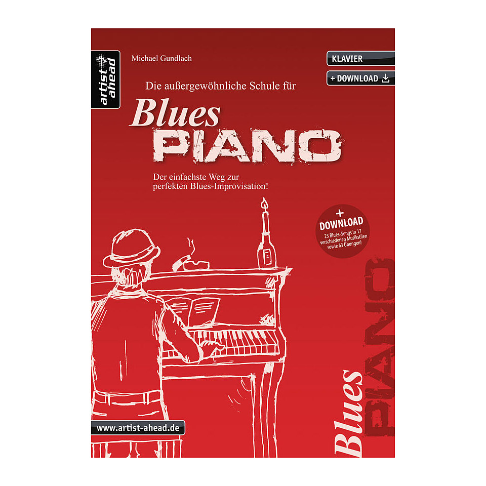 Artist Ahead Blues Piano Lehrbuch von Artist Ahead