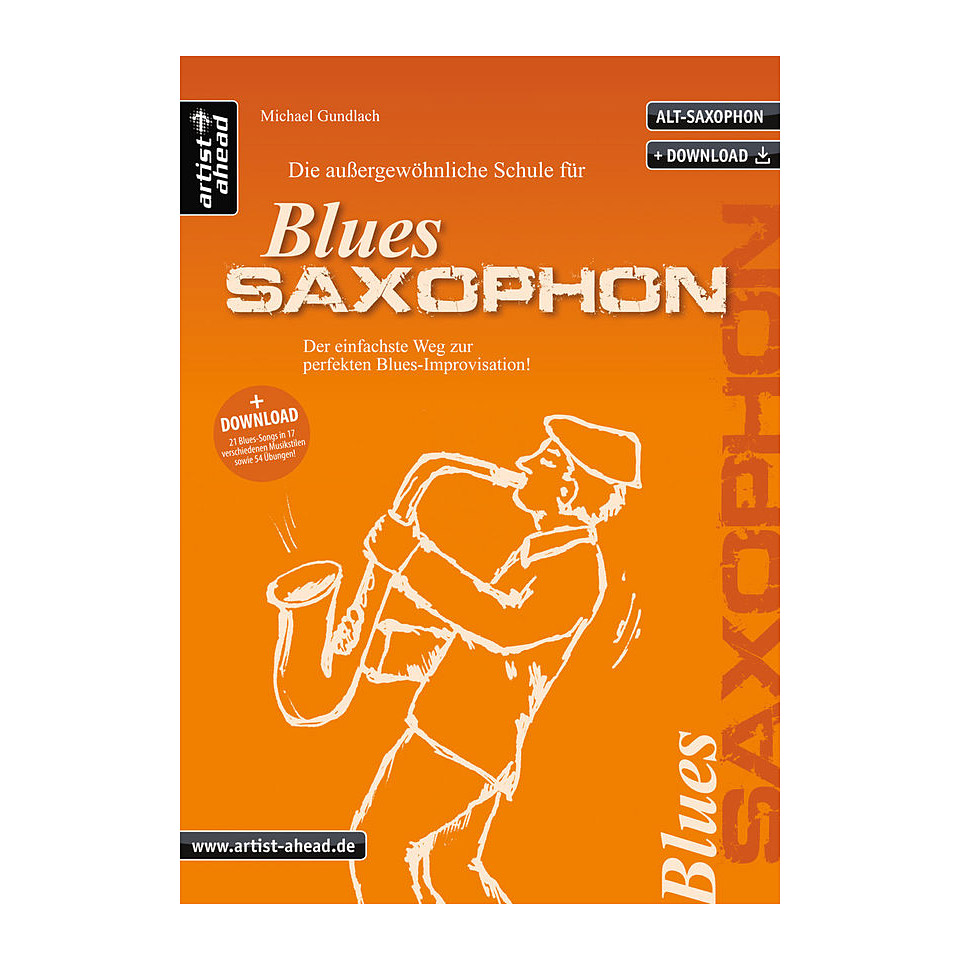 Artist Ahead Blues Saxophon Lehrbuch von Artist Ahead