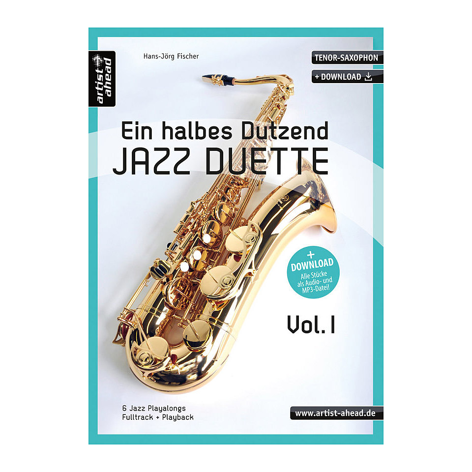 Artist Ahead Ein halbes Dutzend Jazz Duette Vol.1 Play-Along von Artist Ahead