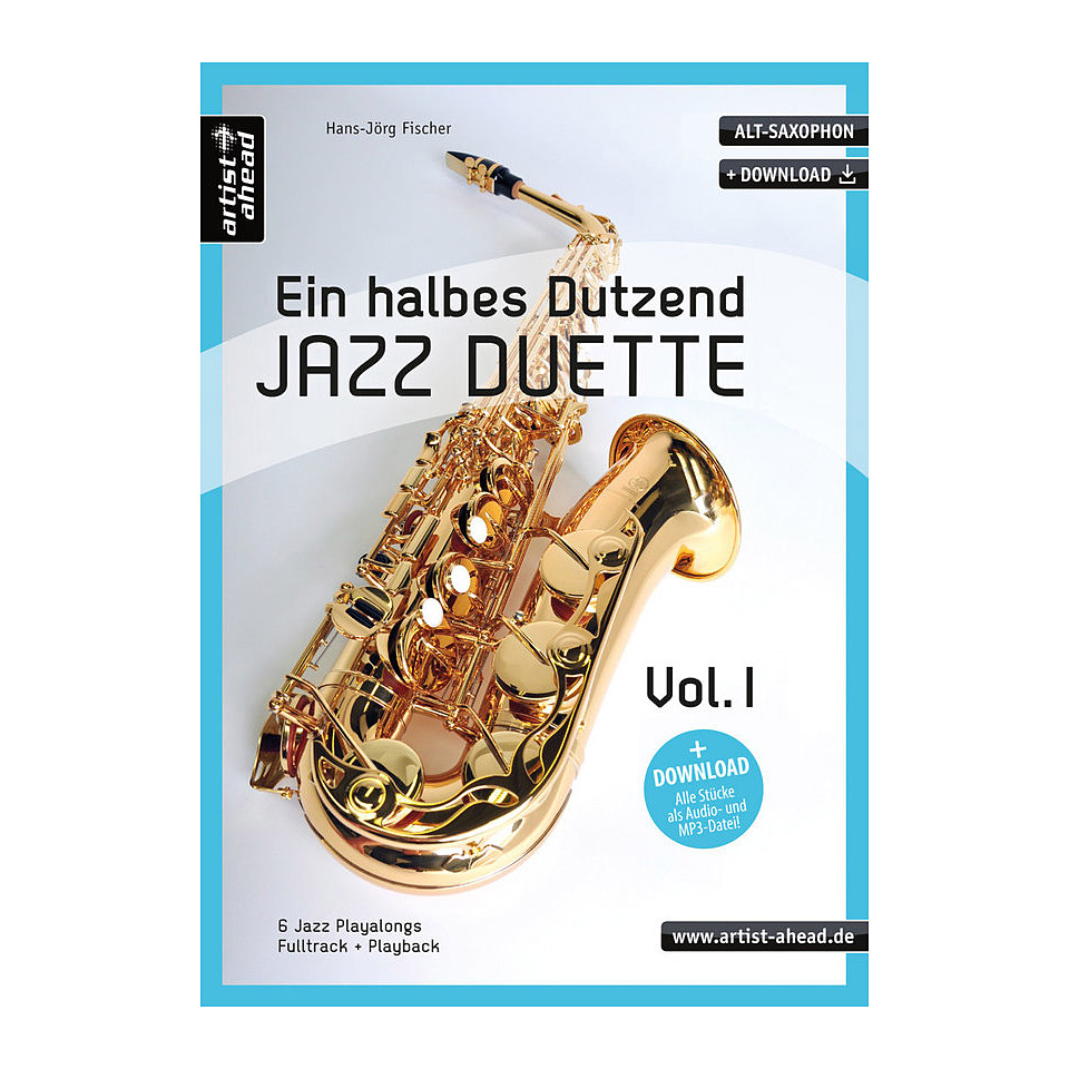 Artist Ahead Ein halbes Dutzend Jazz Duette Vol.1 Play-Along von Artist Ahead