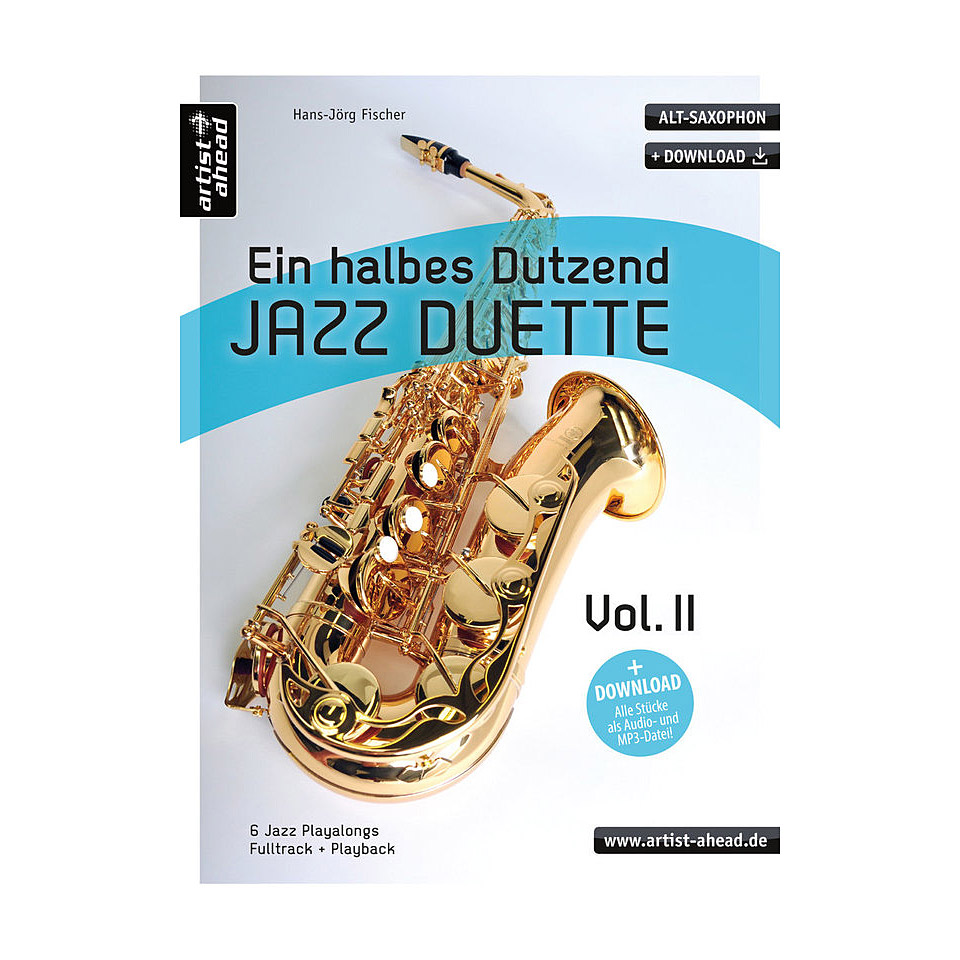 Artist Ahead Ein halbes Dutzend Jazz Duette Vol.2 Play-Along von Artist Ahead