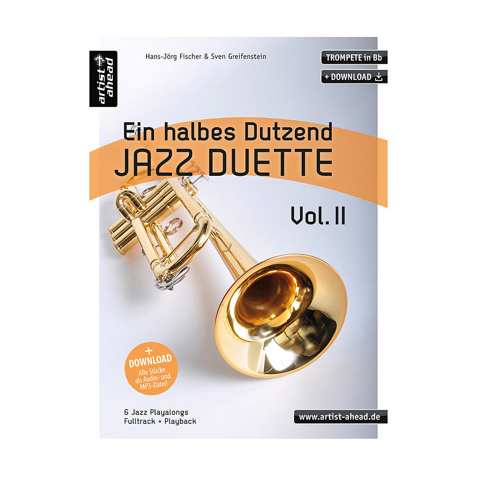 Artist Ahead Ein halbes Dutzend Jazz Duette Vol.2 Play-Along von Artist Ahead