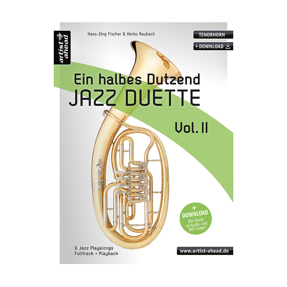 Artist Ahead Ein halbes Dutzend Jazz Duette Vol.2 Play-Along von Artist Ahead