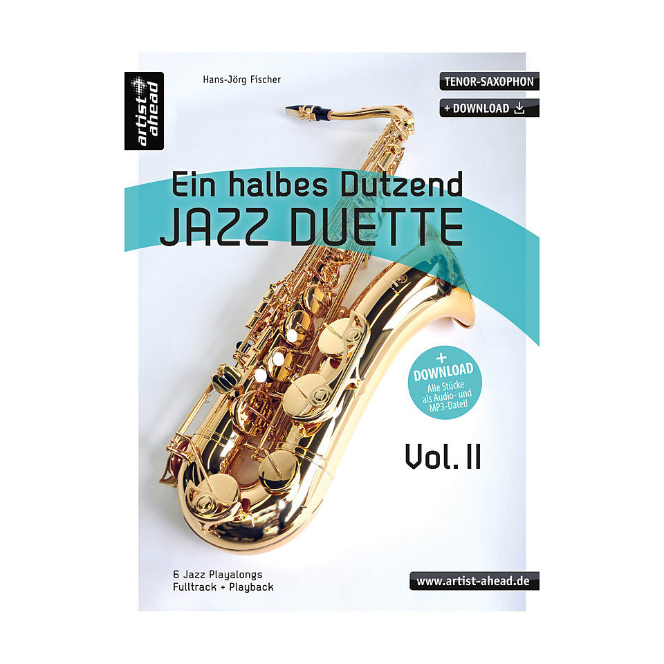 Artist Ahead Ein halbes Dutzend Jazz Duette Vol.2 Play-Along von Artist Ahead