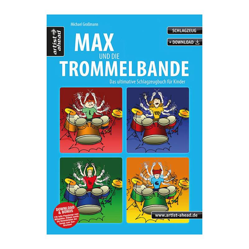 Artist Ahead Max und die Trommelbande Lehrbuch von Artist Ahead