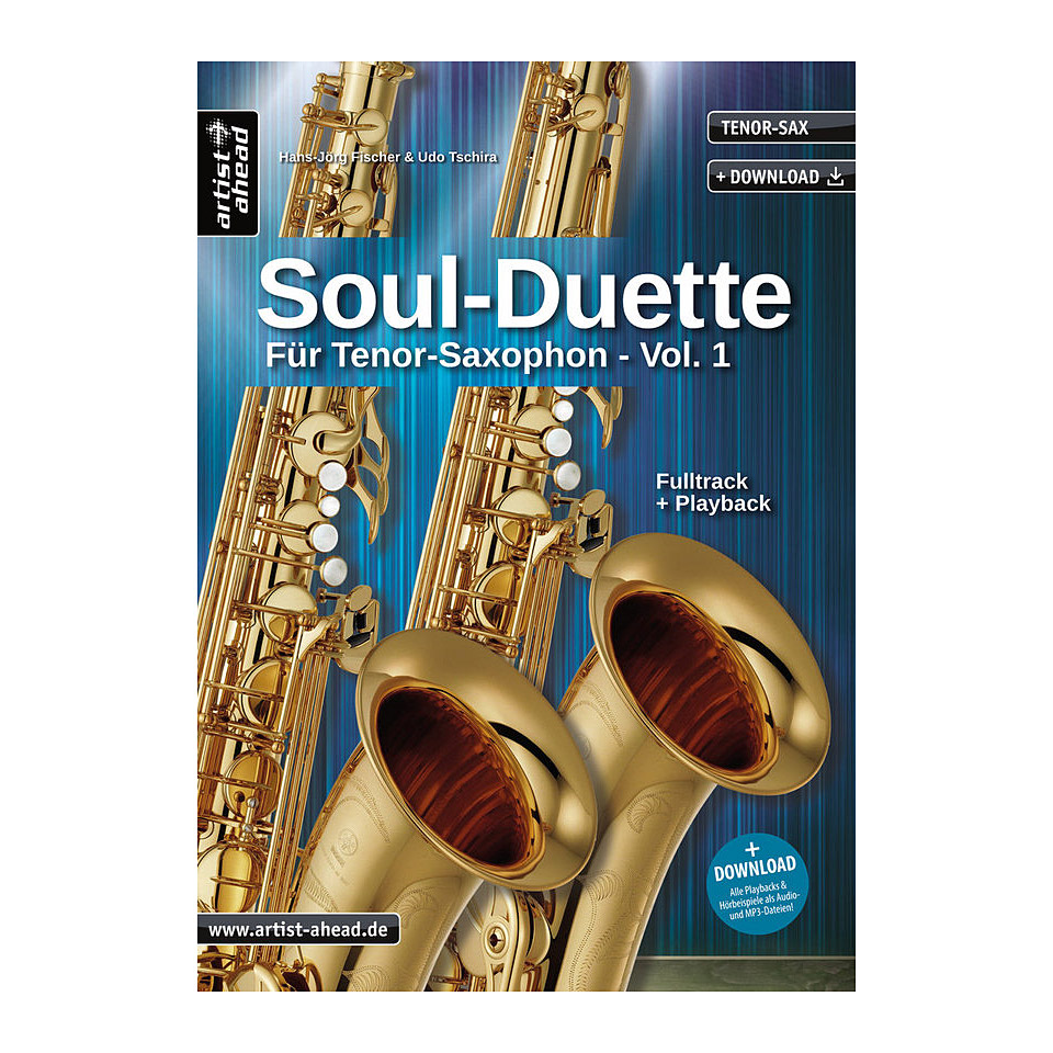 Artist Ahead Soul Duette für Tenorsaxophon Vol.1 Play-Along von Artist Ahead