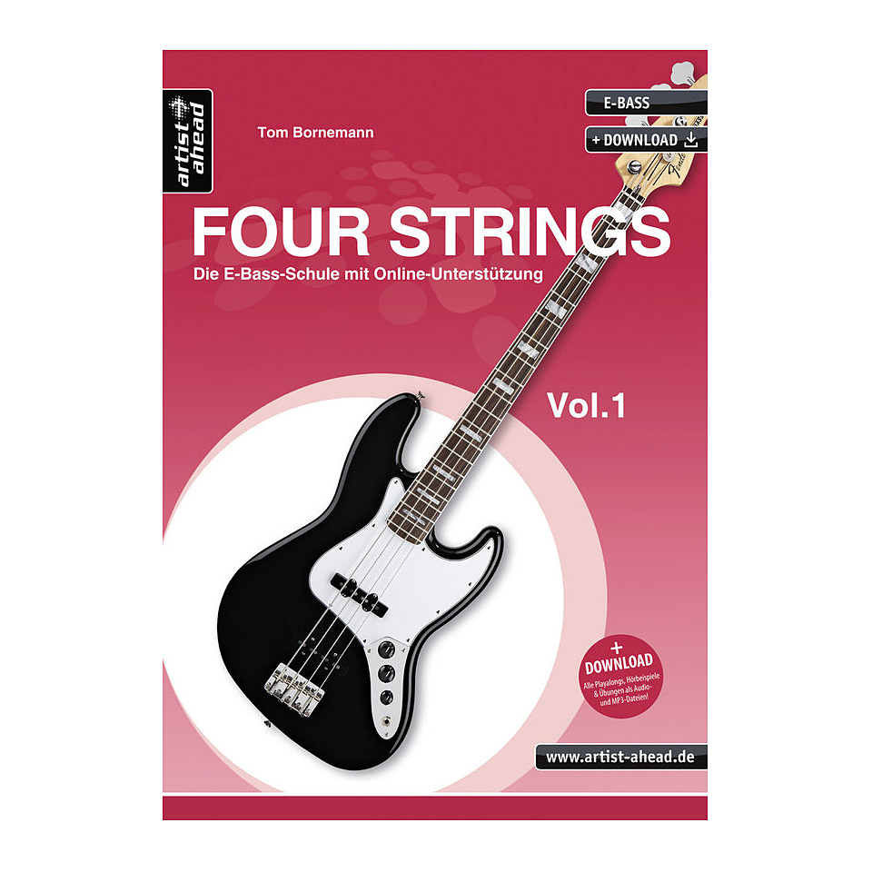 Artist Ahead Four Strings Vol. 1 Lehrbuch von Artist Ahead