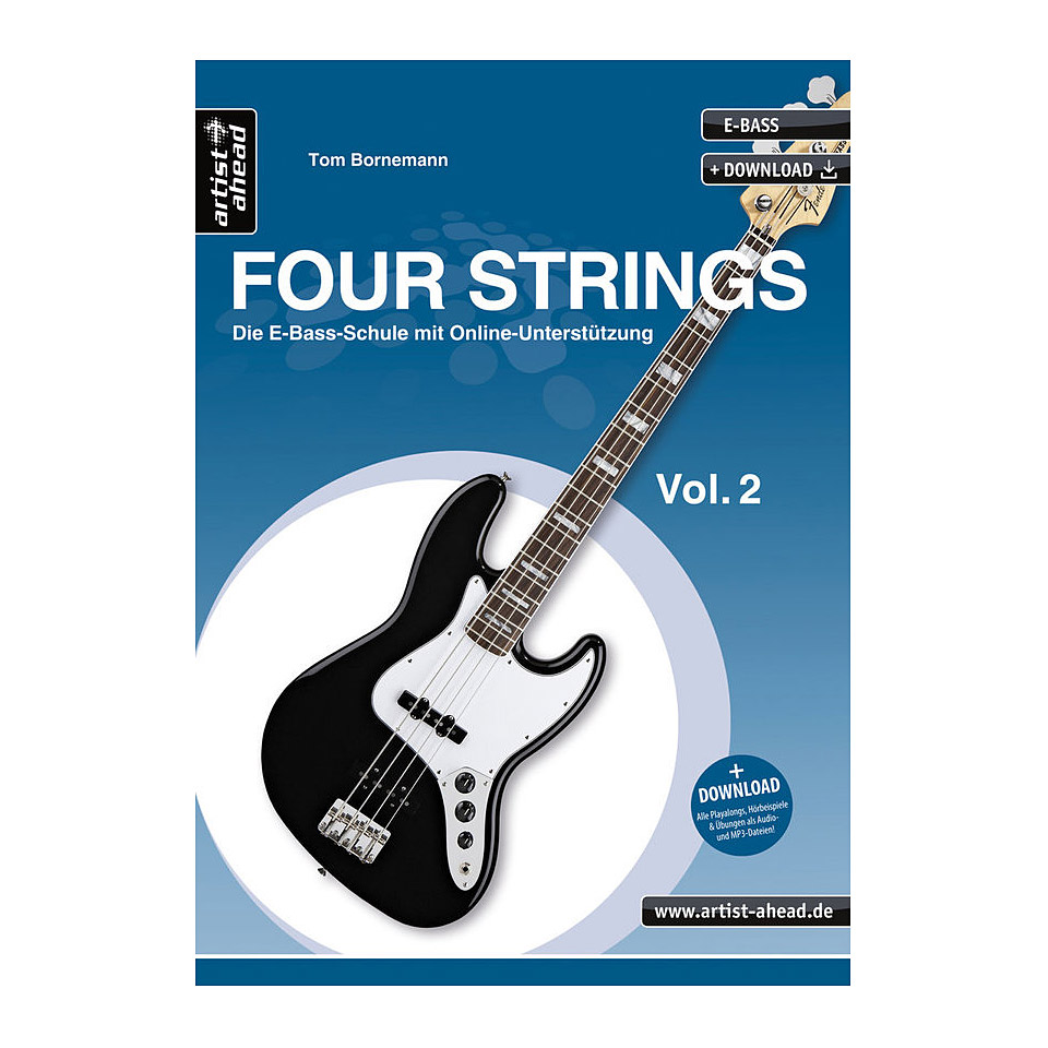 Artist Ahead Four Strings Vol. 2 Lehrbuch von Artist Ahead