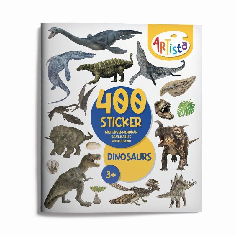 ARTISTA - Stickerbuch Dinosaurier von Artista