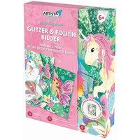 Artista - Glitzer & Folien Bilder Einhorn von Artista