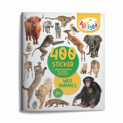 Artista - Stickerbuch Wildtiere von Artista