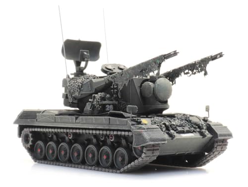 Artitec Deutscher Flak Panzer Gepard (Kampfbereit) 1/87 (HO Maßstab) Fertigmodell (6870395) von Artitec