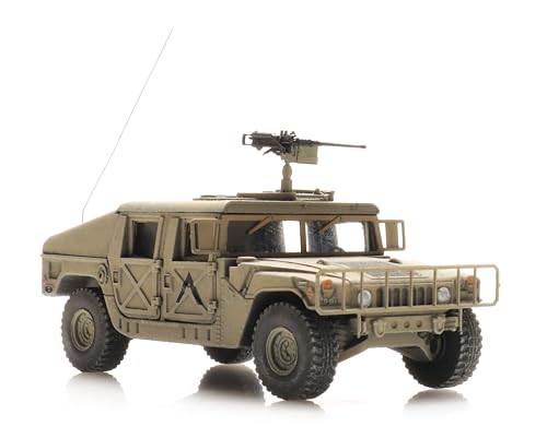Artitec US Humvee Desert Armored .50 MG 1/87 (HO Scale) Fertigmodell (6870538) von Artitec
