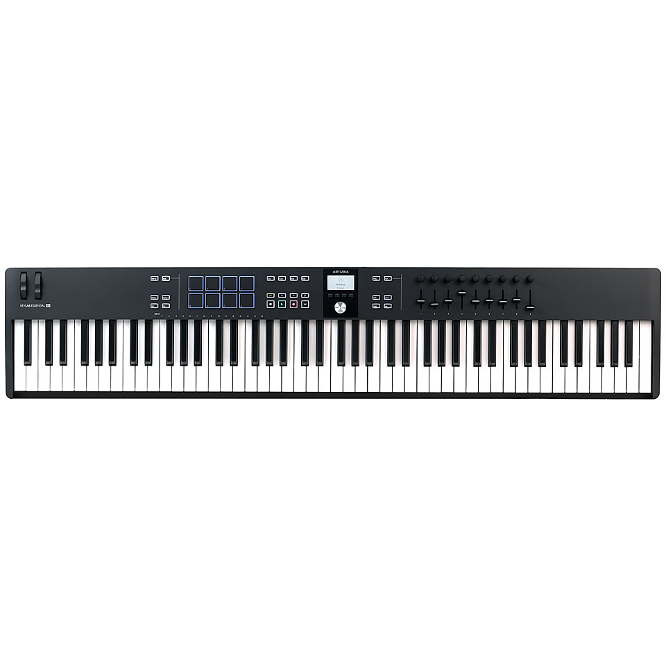 Arturia KeyLab Essential 88 mk3 Black Masterkeyboard Arturia KeyLab Essential 88 mk3 Black Masterkeyboard von Arturia