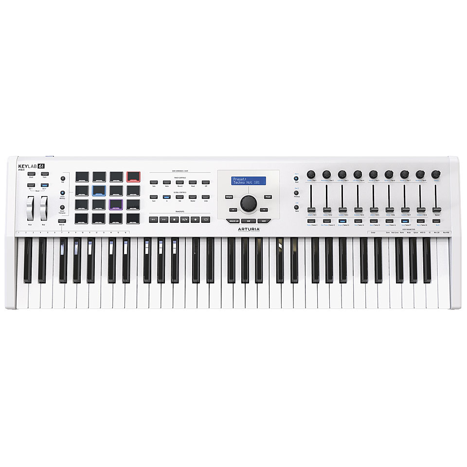 Arturia KeyLab MkII 61 White Masterkeyboard Arturia KeyLab MkII 61 White Masterkeyboard von Arturia