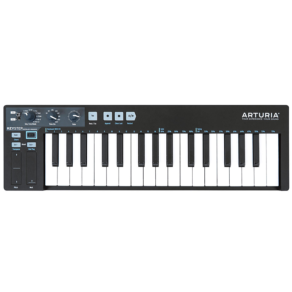 Arturia KeyStep Black Edition Masterkeyboard Arturia KeyStep Black Edition Masterkeyboard von Arturia