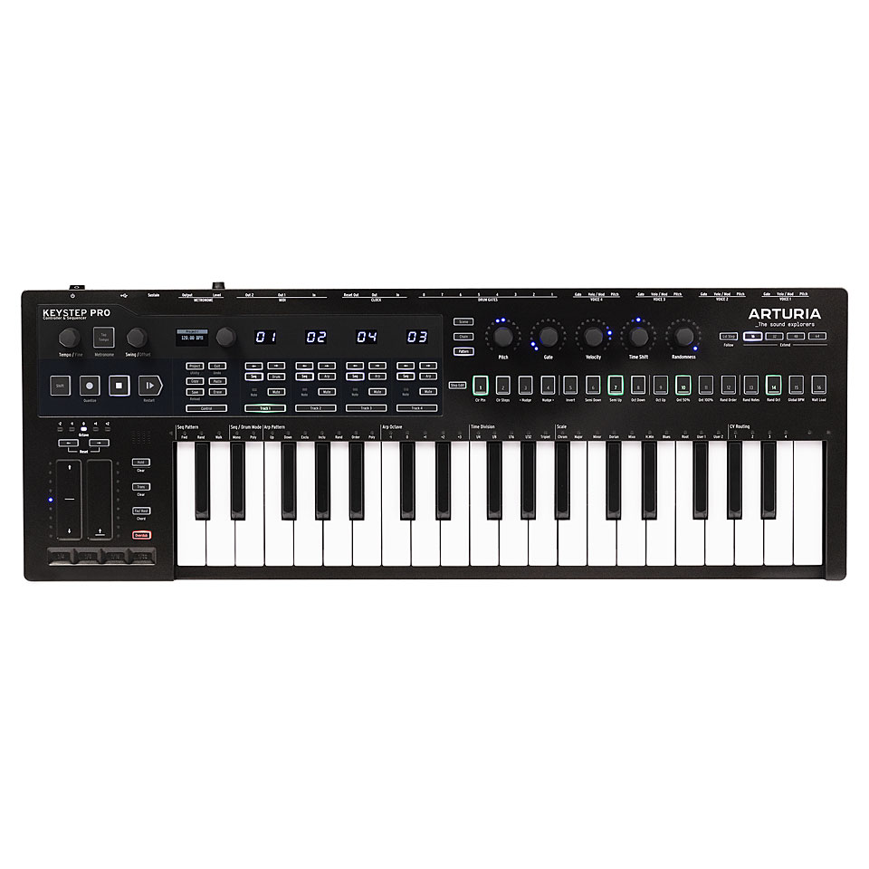 Arturia KeyStep Pro Chroma Masterkeyboard von Arturia