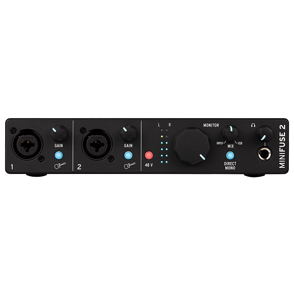 Arturia MiniFuse 2 Black Audio Interface Arturia MiniFuse 2 Black Audio Interface von Arturia